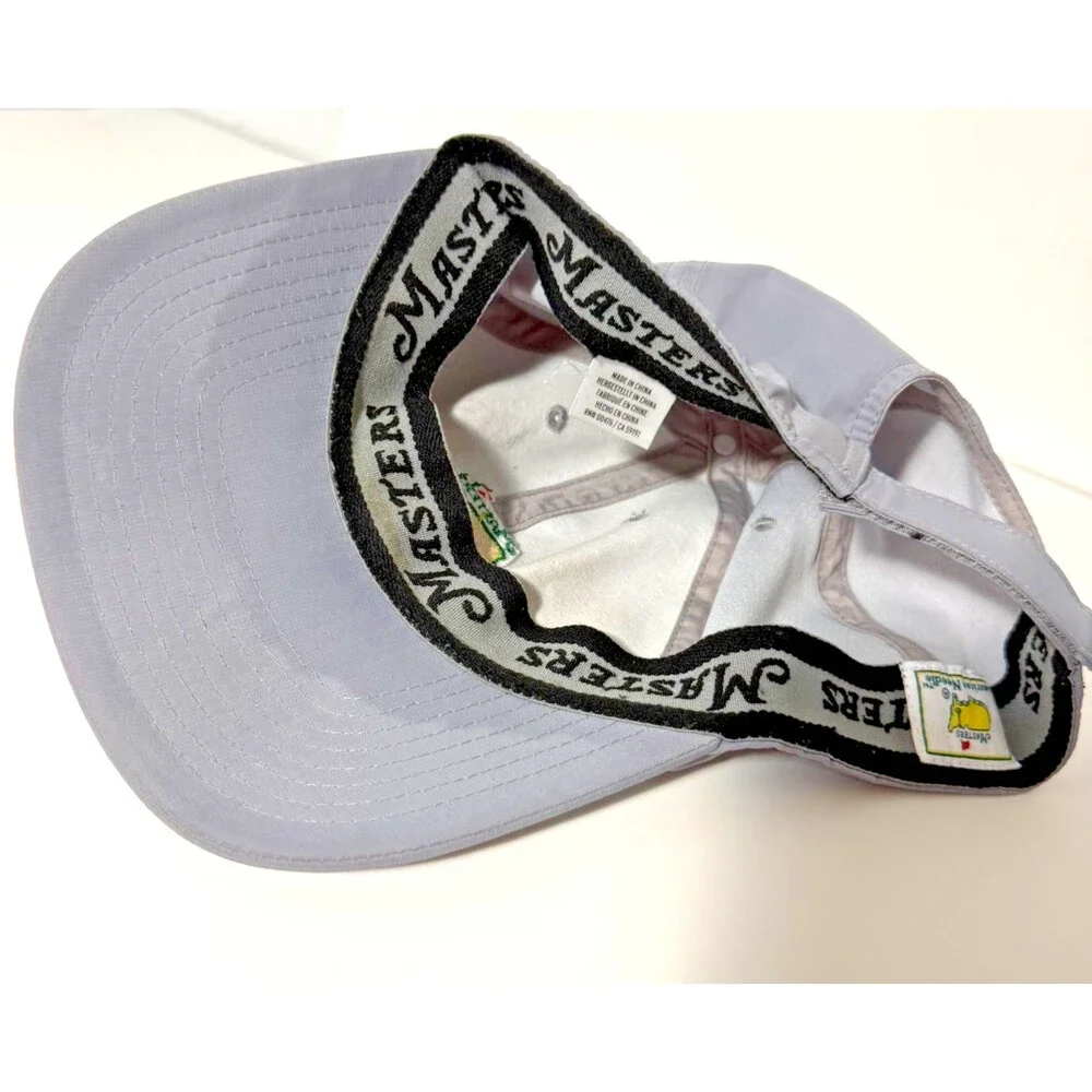 Masters Augusta National Golf Hat American Needle Gray Strapback Cap Dad Hat